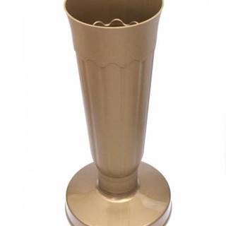 Váza so záťažou 32cm ZLATÁ