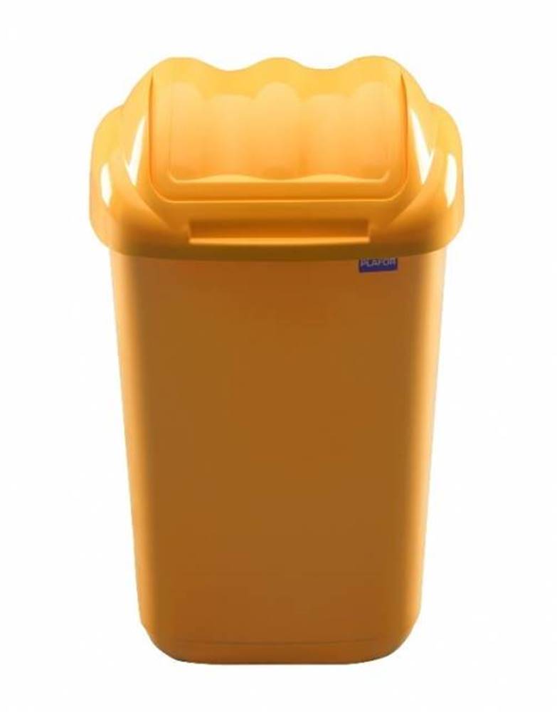Kinekus Kôš na odpad preklápací 30 l, FALA, plastový, žltý, značky Kinekus