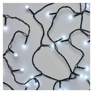 Vianočné svetlo CHERRY 80 LED 8 m IP44 studená biela