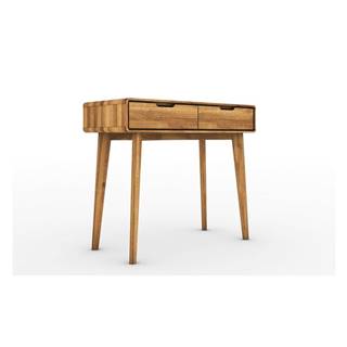 Toaletný stolík z dubového dreva 90x40 cm Greg - The Beds