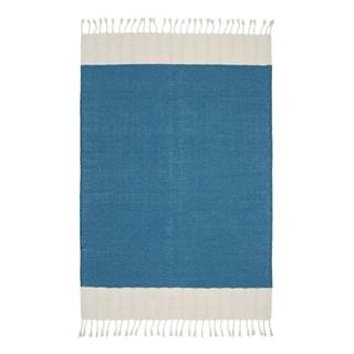 Nattiot Modrý koberec 150x100 cm Lucia - , značky Nattiot