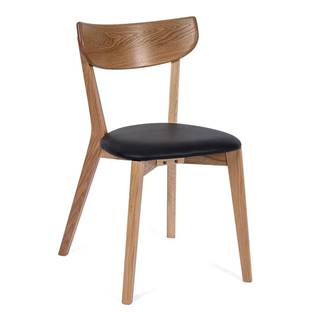 Bonami Essentials Jedálenská stolička z dubového dreva s čiernym sedákom Arch - , značky Bonami Essentials