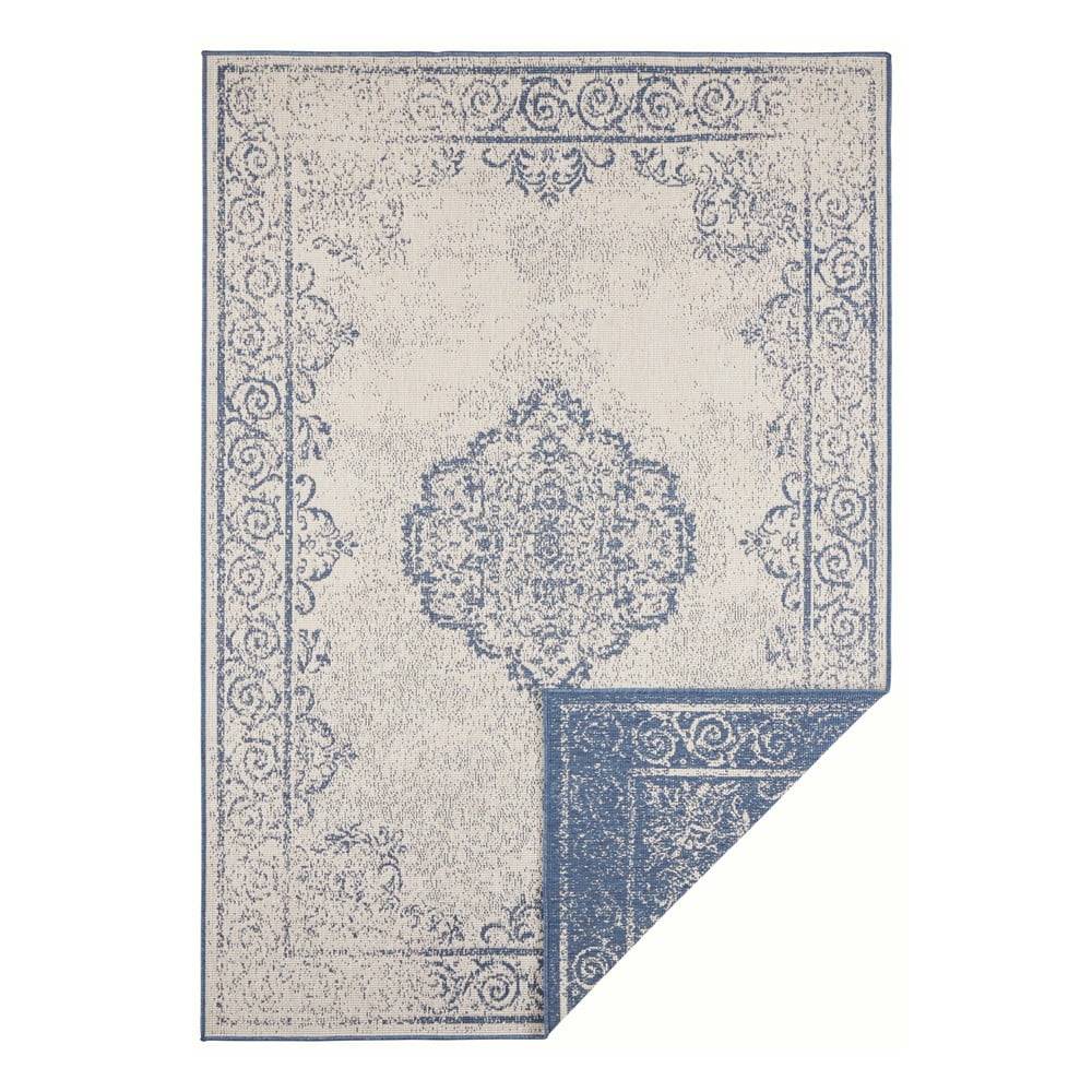 NORTHRUGS Modro-krémový vonkajší koberec  Cebu, 80 x 150 cm, značky NORTHRUGS