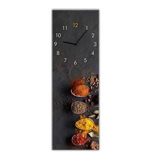 Styler Nástenné hodiny  Glassclock Spices, 20 × 60 cm, značky Styler