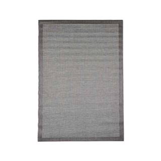 Sivý vonkajší koberec Floorita Chrome, 135 × 190 cm