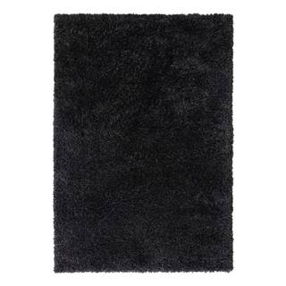 Čierny koberec Flair Rugs Sparks, 60 x 110 cm