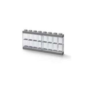 LEGO® Sivá zberateľská skrinka na 16 minifigúrok - , značky LEGO®