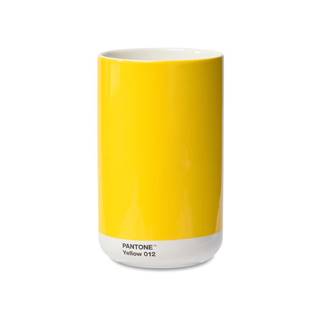 Žltá keramická váza - Pantone