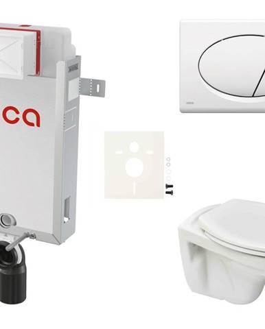 Cenovo zvýhodnený závesný WC set Alca na zamurovanie + WC S-Line S-line Pre