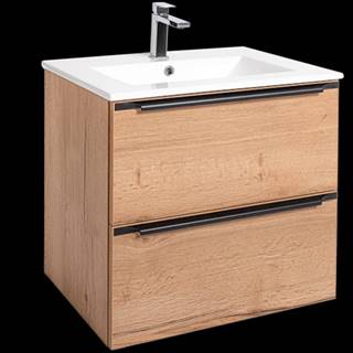 Kúpeľňová skrinka s umývadlom Naturel Nobia 60x60x46 cm dub Sierra NOBIA60ZDS
