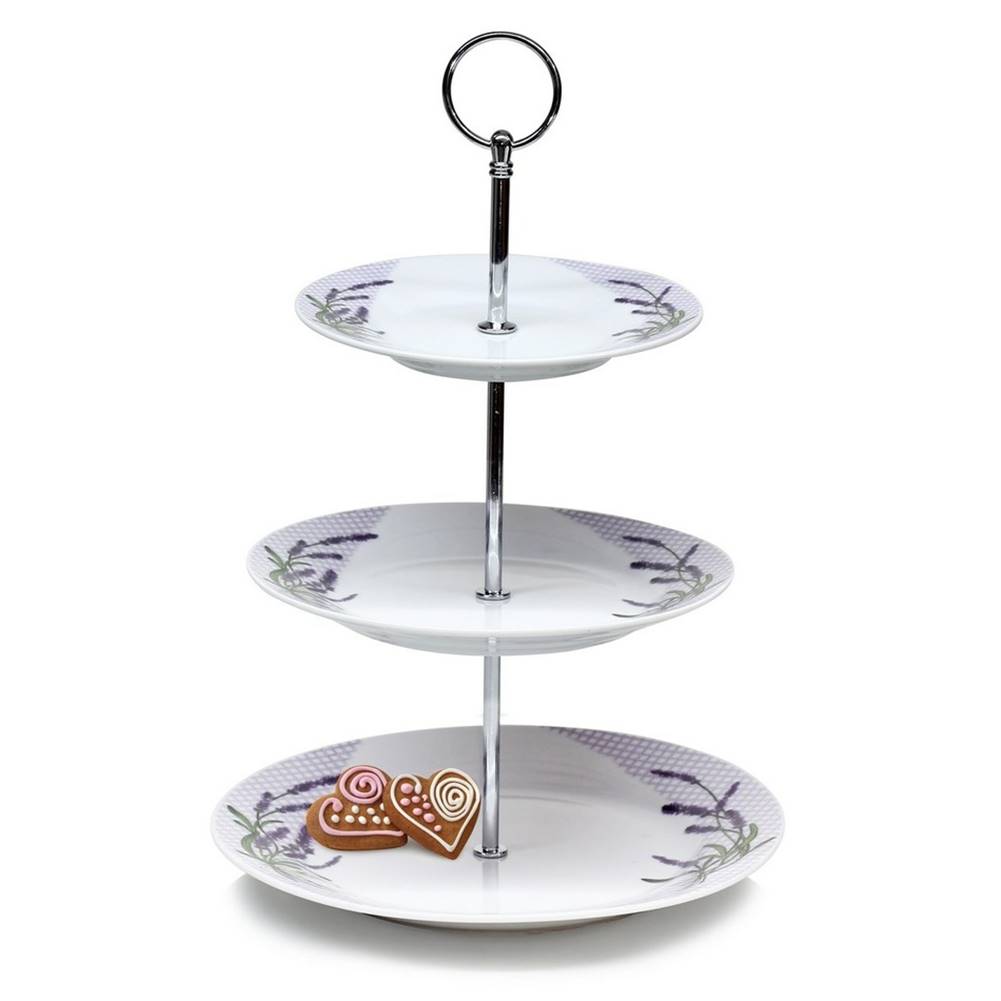 Banquet  Lavender 3-poschodový stojan na cukrovinky, značky Banquet