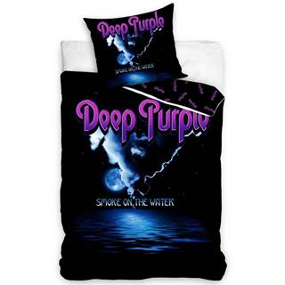 Rappa Carbotex Bavlnené obliečky Deep Purple Smoke on the water, 140 x 200 cm, 70 x 90 cm, značky Rappa