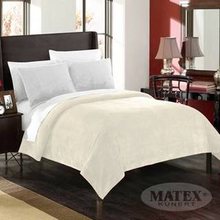 Matex  Přehoz na posteľ Montana krémová, 170 x 210 cm, značky Matex