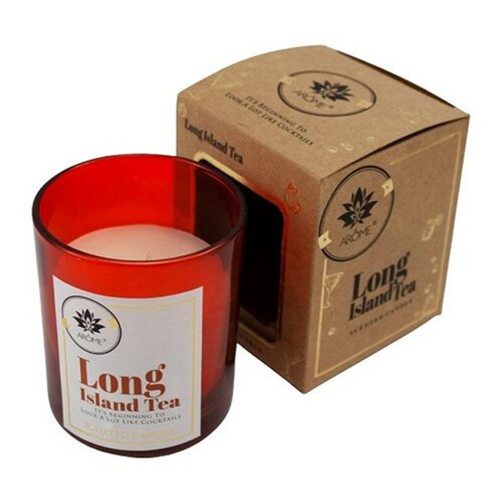 Orion Arome Vonná sviečka v skle Long Island Tea, 125 g, značky Orion