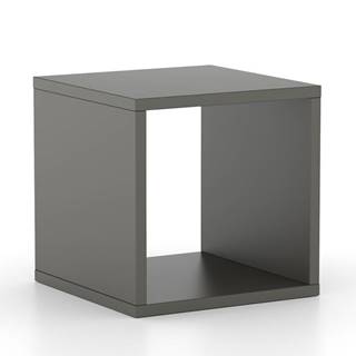 DREVONA Multifunkčný stolík šedý REA BLOCK, značky DREVONA