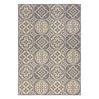 Sivý vonkajší koberec Flair Rugs Tile, 120 x 170 cm