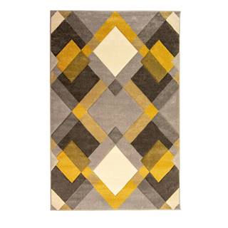 Sivo-žltý koberec Flair Rugs Nimbus, 120 × 170 cm
