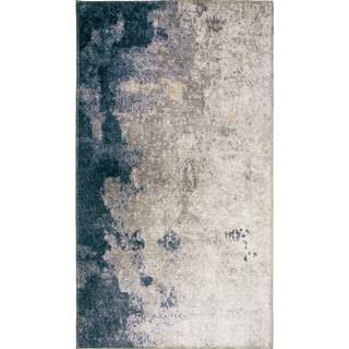 Vitaus Modro-krémový prateľný koberec 80x50 cm - , značky Vitaus