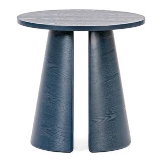 Teulat Modrý odkladací stolík  Cep, ø 50 cm, značky Teulat