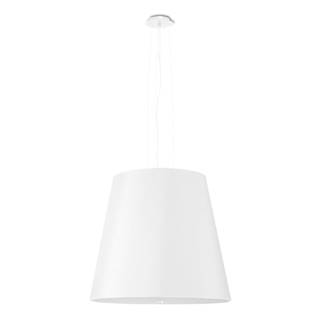 Nice Lamps Biele závesné svietidlo so skleneným tienidlom ø 50 cm Tresco - , značky Nice Lamps