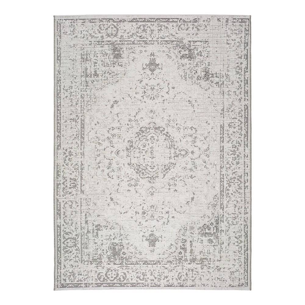Universal Sivo-béžový vonkajší koberec  Weavo Lurno, 77 x 150 cm, značky Universal