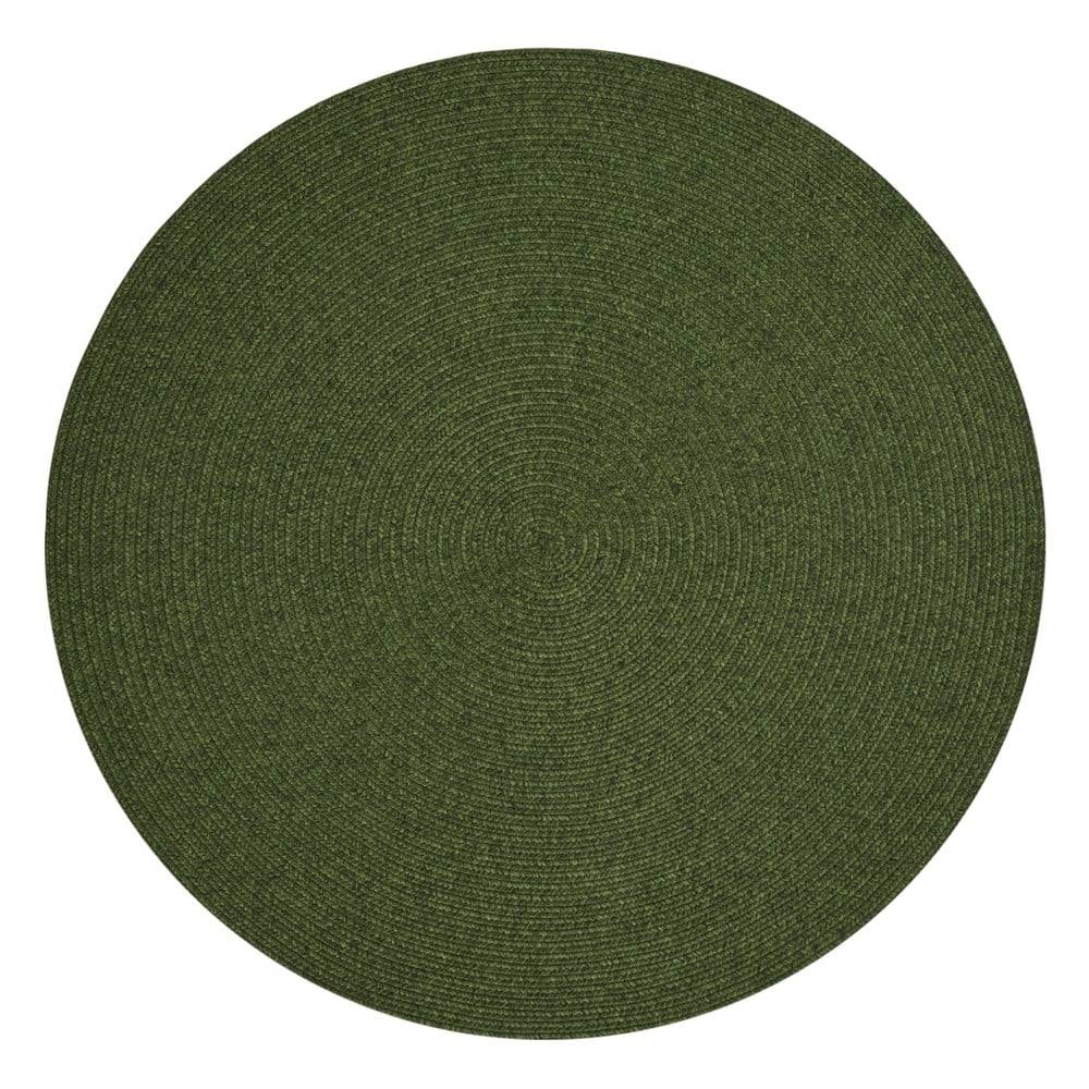 NORTHRUGS Zelený okrúhly vonkajší koberec ø 150 cm - , značky NORTHRUGS