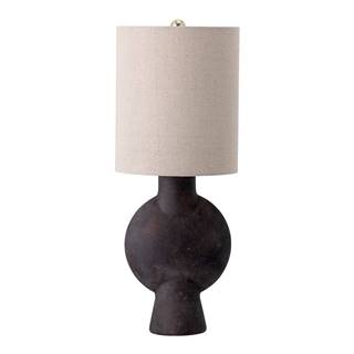 Hnedo-béžová stolová lampa Sergio - Bloomingville