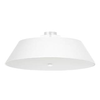Nice Lamps Biele stropné svietidlo so skleneným tienidlom ø 60 cm Hektor - , značky Nice Lamps
