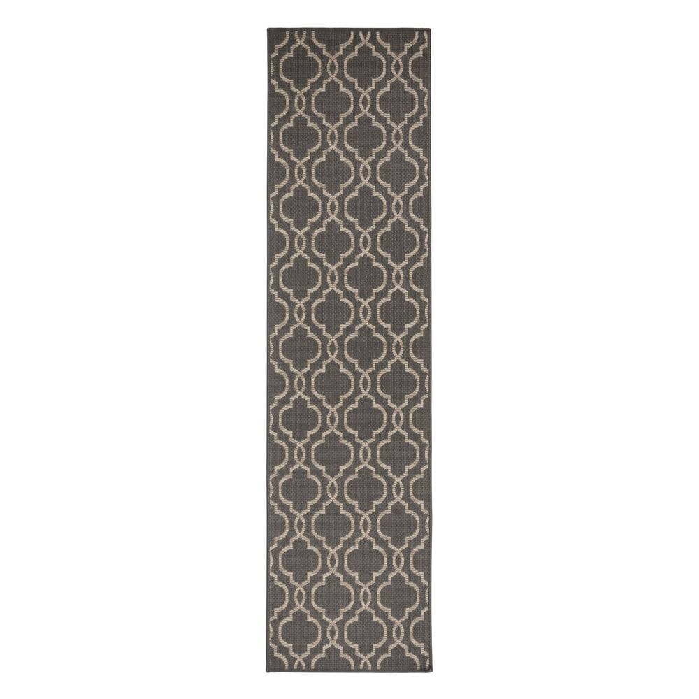Flair Rugs Sivo-béžový vonkajší koberec behúň 230x66 cm Milan - , značky Flair Rugs