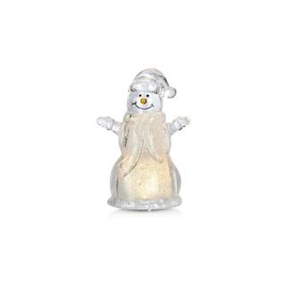Markslöjd Svetelná LED dekorácia v tvare snehuliaka  RobbaN Snowman, výška 10 cm, značky Markslöjd