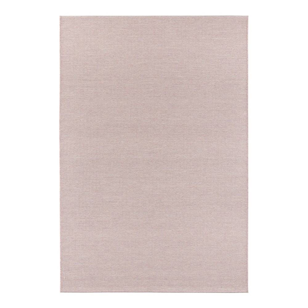 Elle Decoration Ružový koberec vhodný aj na von  Secret Millau, 140 × 200 cm, značky Elle Decoration