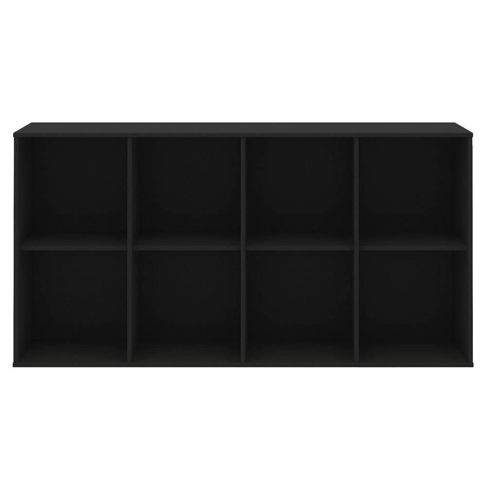 Hammel Furniture Čierny modulárny policový systém 136x69 cm Mistral Kubus - , značky Hammel Furniture