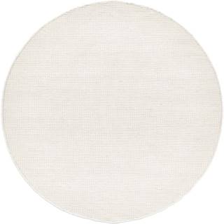 Westwing Collection Svetlobéžový ručne tkaný vlnený koberec  Amaro, ø 140 cm, značky Westwing Collection
