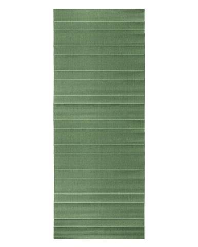 Zelený vonkajší behúň Hanse Home Sunshine, 80 x 200 cm