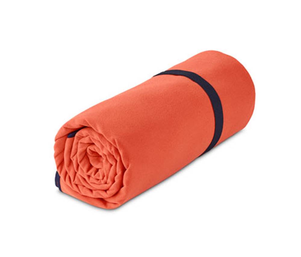 Tchibo XL outdoorová osuška, oranžová, cca 100 x 200 cm, značky Tchibo
