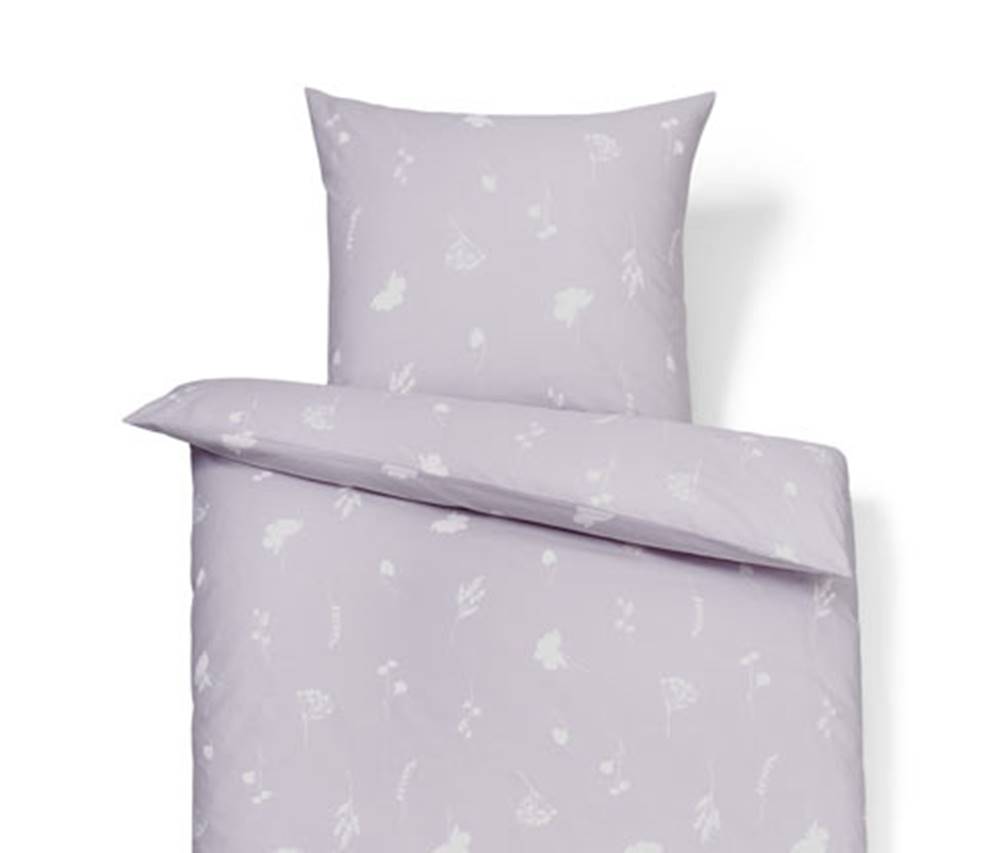 Tchibo Prémiová bavlnená posteľná bielizeň, dvojlôžko, orgovánová, značky Tchibo