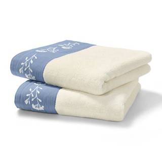 Tchibo Prémiové uteráky, 2 ks, modré, značky Tchibo