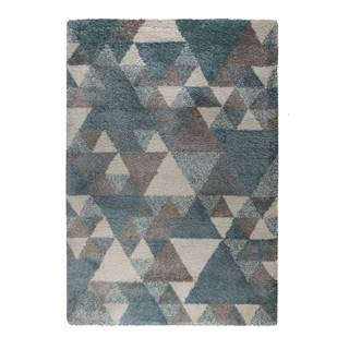 Flair Rugs Modro-sivý koberec  Nuru, 80 × 150 cm, značky Flair Rugs