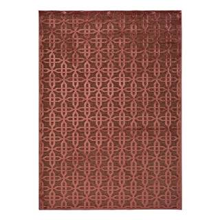 Universal Červený koberec z viskózy  Margot Copper, 140 x 200 cm, značky Universal