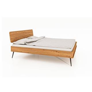 The Beds Dvojlôžková posteľ z dubového dreva 180x200 cm Kula 1 - , značky The Beds