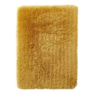 Žltý ručne tuftovaný koberec Think Rugs Polar PL Yellow, 120 × 170 cm
