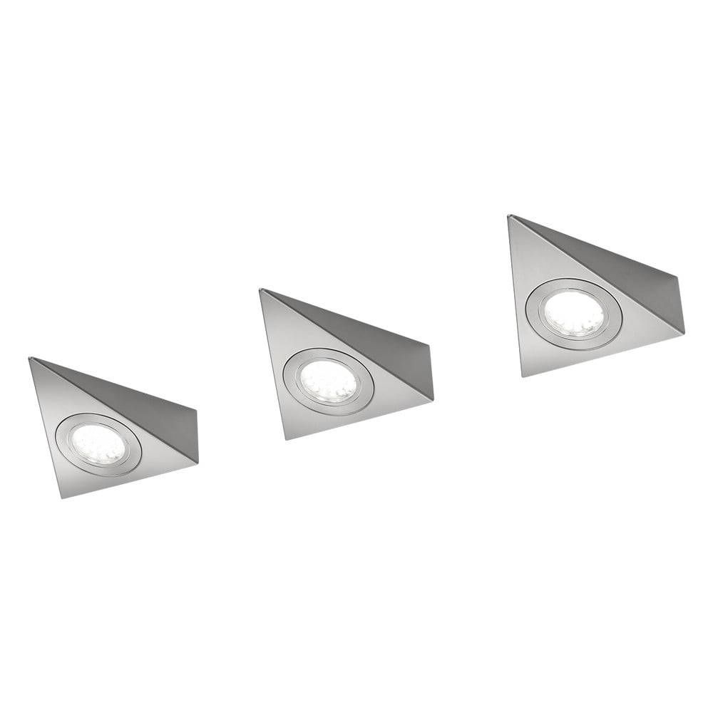 Trio Kovové LED nástenné svietidlo v striebornej farbe (dĺžka 11 cm) Ecco - , značky Trio