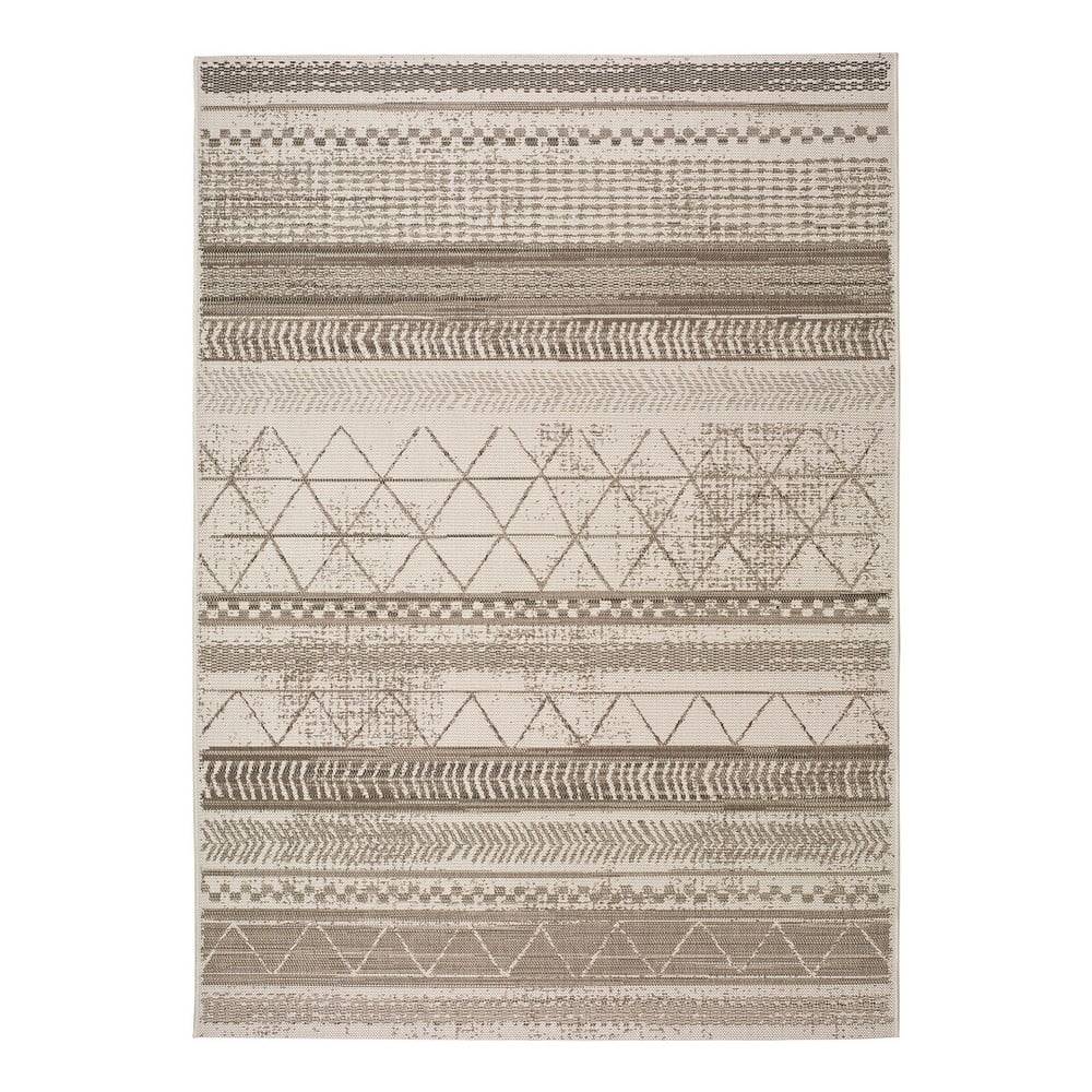 Universal Sivo-béžový vonkajší koberec  Libra Grey Puzzo, 140 x 200 cm, značky Universal