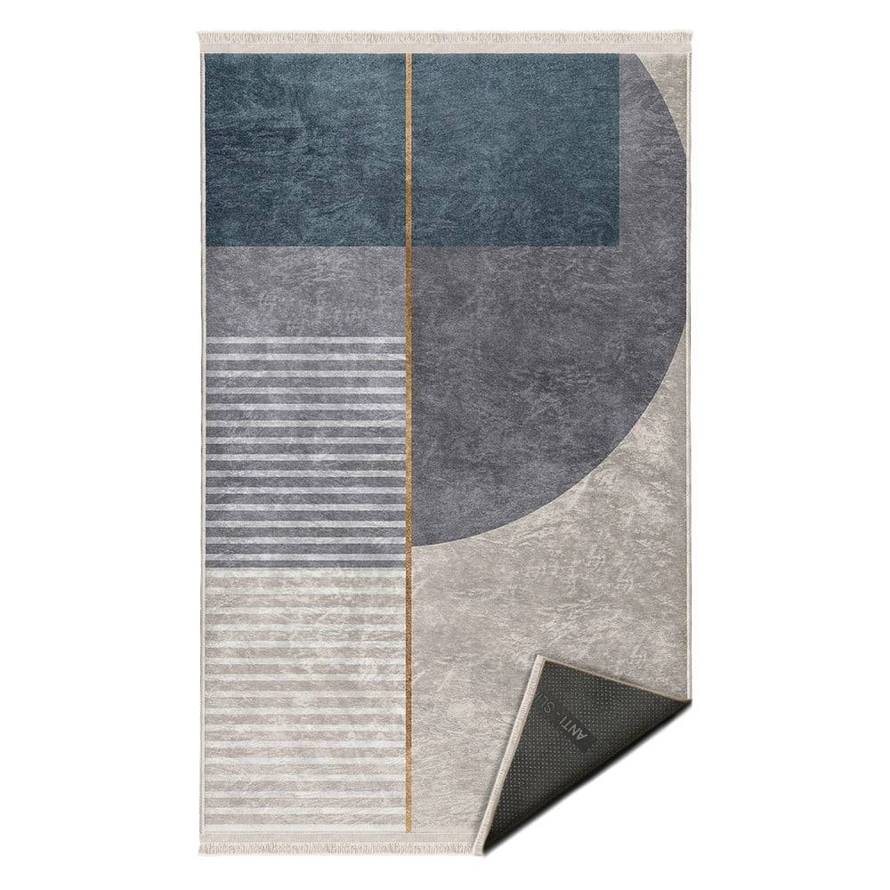 Mila Home Modro-sivý koberec 80x150 cm - , značky Mila Home