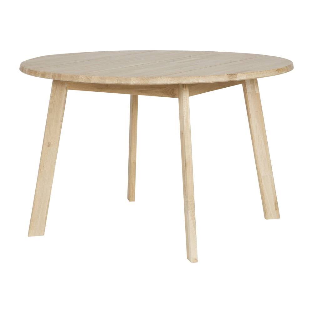 WOOOD Jedálenský stôl z dubového dreva  Disc, Ø 120 cm, značky WOOOD