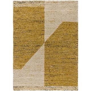 Horčicovožltý koberec Universal Ikone, 133 x 190 cm