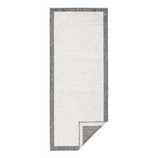 NORTHRUGS Sivo-krémový vonkajší koberec  Panama, 80 x 250 cm, značky NORTHRUGS