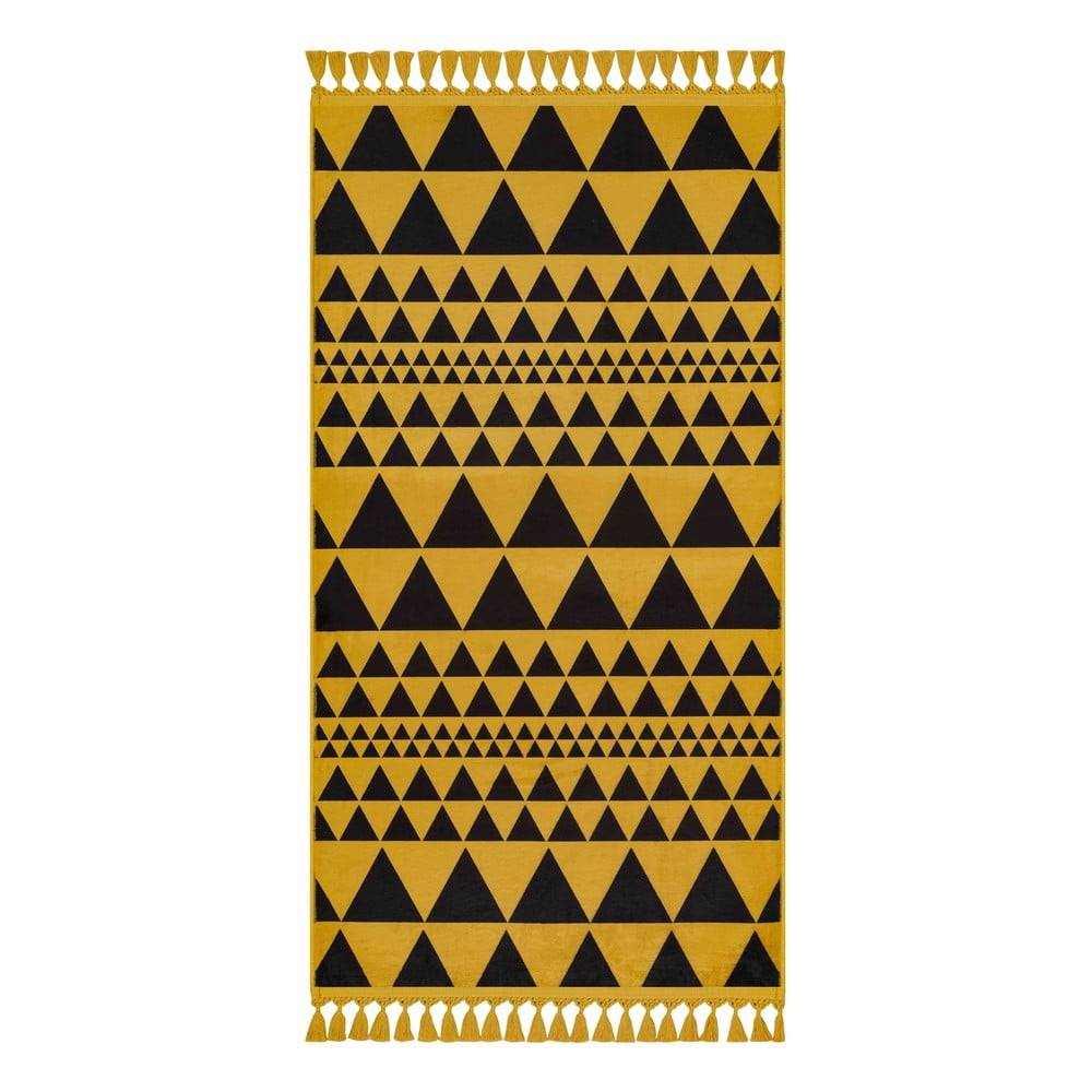 Vitaus Žltý umývateľný koberec 230x160 cm - , značky Vitaus