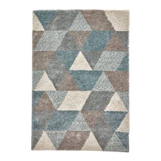 Sivo-modrý koberec Think Rugs Royal Nomadic Grey &Teal, 160 × 220 cm