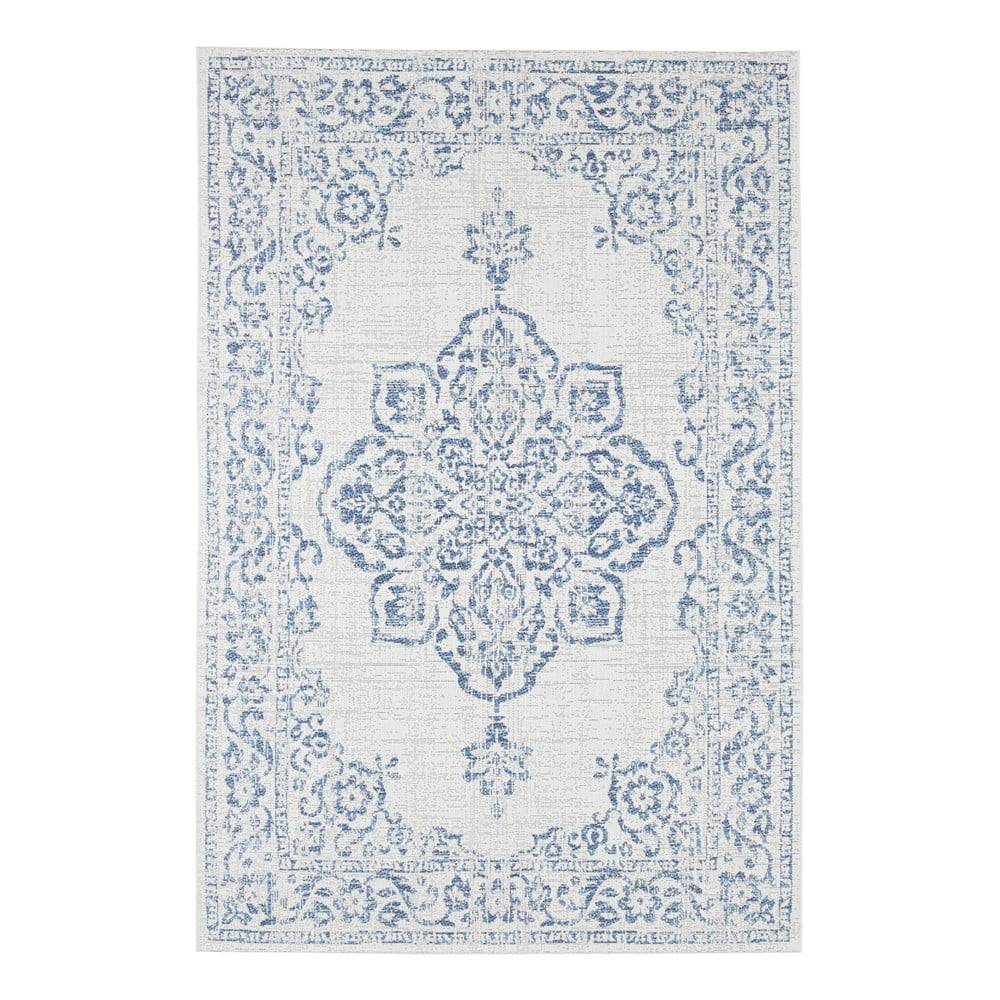 NORTHRUGS Modro-krémový vonkajší koberec  Tilos, 160 x 230 cm, značky NORTHRUGS